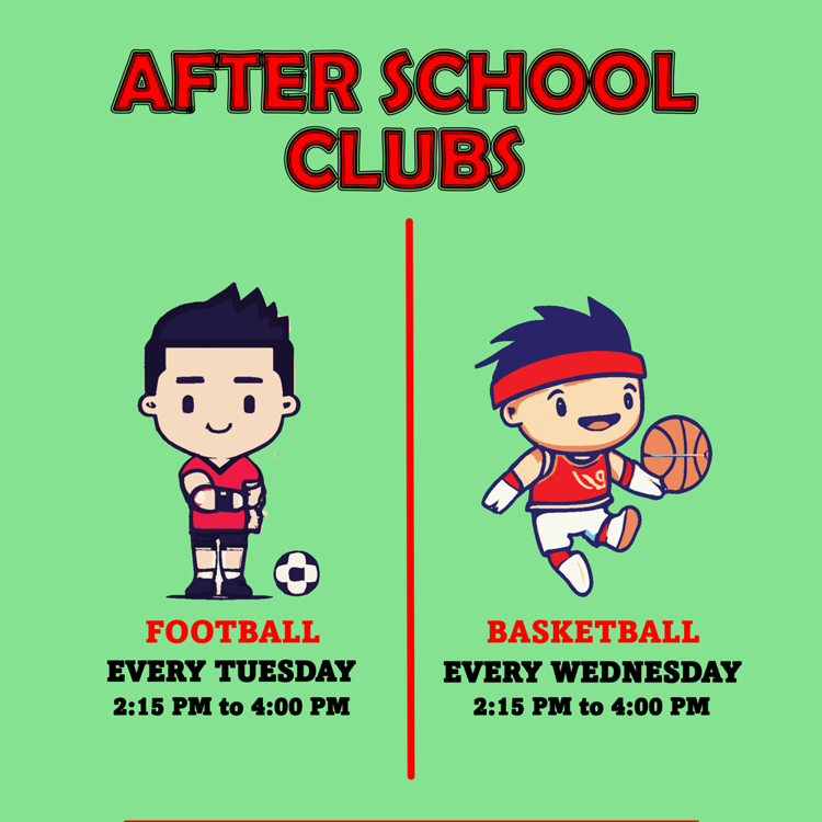 Image of After School Clubs - TUESDAYS & WEDNESDAYS EVERY WEEK!